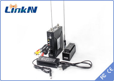 1U যানবাহনযুক্ত মাউন্ট COFDM ভিডিও রিসিভার HDMI এসডিআই সিভিবিএস AES256 এনক্রিপশন নিম্ন দেরী