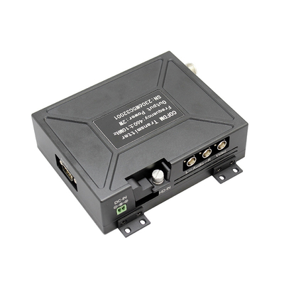 UGV COFDM ভিডিও ট্রান্সমিটার 3-32Mbps 2W পাওয়ার আউটপুট লো লেটেন্সি AES256 এনক্রিপশন
