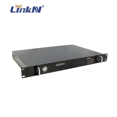 1U COFDM ভিডিও ট্রান্সমিটার HDMI SDI র্যাক মাউন্ট AC 100-240V সামঞ্জস্যযোগ্য ব্যান্ডউইথ