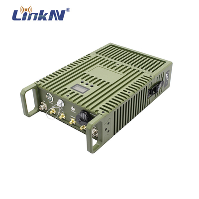 কৌশলগত IP MeSH রেডিও বেস স্টেশন 40dBm পাওয়ার AES256 ব্যাটারি সহ এনরসিপশন