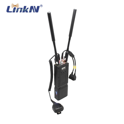 LKAV2201 সামরিক আইপি মেশ রেডিও 4W পাওয়ার AES256 82Mbps 350MHz-4GHz কাস্টমাইজযোগ্য