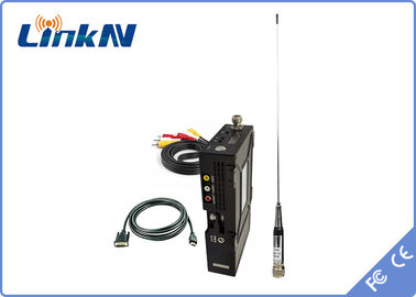 LKAV1508 ট্যাকটিক্যাল ভিডিও ট্রান্সমিটার COFDM HDMI &amp; CVBS উচ্চ নিরাপত্তা AES256 এনক্রিপশন 2W/37dBm পাওয়ার
