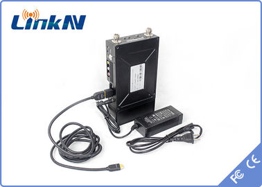 পুলিশ কৌশলগত ভিডিও ট্রান্সমিটার COFDM 1-2KM NLOS AES256 এনক্রিপশন নিম্ন বিলম্ব