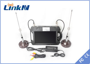 LKAV1506 দেহ-পরিহিত পুলিশ ভিডিও ট্রান্সমিটার COFDM QPSK HDMI &amp; CVBS H.264 নিম্ন বিলম্ব AES256 এনক্রিপশন