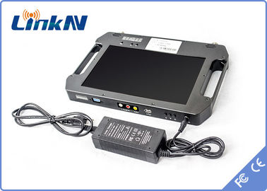ডিসপ্লে বৈচিত্র্য অভ্যর্থনা AES256 2-8MHz ব্যান্ডউইথ সহ কৌশলগত পোর্টেবল সিওএফডিএম ভিডিও রিসিভার ব্যাটারি চালিত এফএইচডি