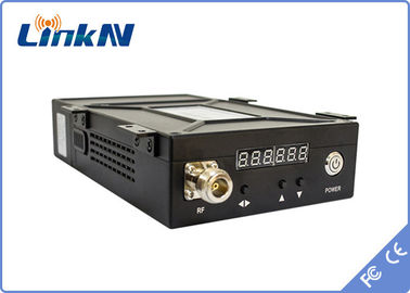 কৌশলগত সিওএফডিএম ভিডিও ট্রান্সমিটার AES256 2W / 37dBm নিম্ন বিলম্ব 300-2700MHz