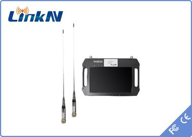 COFDM ভিডিও রিসিভার ব্যাটারি চালিত HDMI CVBS ডিসপ্লে বৈচিত্র্য রিসেপশন AES256 DC 12V সহ