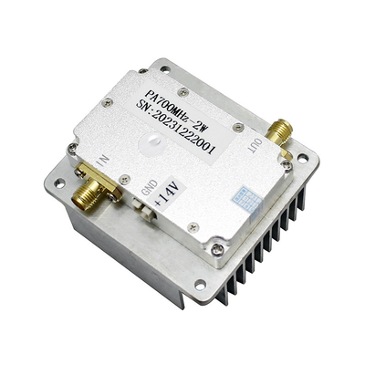 দীর্ঘ দূরত্বের ইউএভি ভিডিও লিঙ্ক 2W COFDM 12-18VDC এর জন্য আরএফ পাওয়ার এম্প্লিফায়ার
