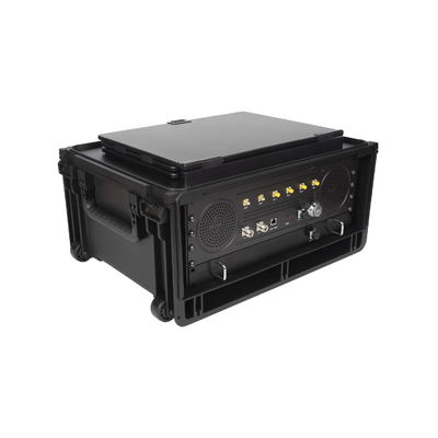 ত্রি-স্ক্রিন কমান্ড স্টেশন 43dBm MANET FHSS আইপি Mesh রেডিও