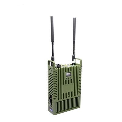 দৃঢ় IP67 MESH ম্যানপ্যাক রেডিও GPS BD ফ্রিকোয়েন্সি হপিং সঙ্গে স্পর্শকাতর রেডিও ইন্টেলিজেন্ট ফ্রিকোয়েন্সি নির্বাচন