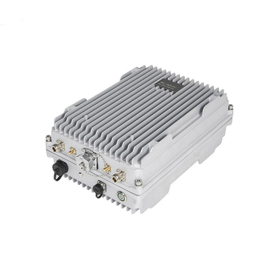 2x40dBm আউটডোর আইপি মেশ বেস স্টেশন Mimo Manet রেডিও 1300-1500MHz FHSS ফ্রিকোয়েন্সি হপিং
