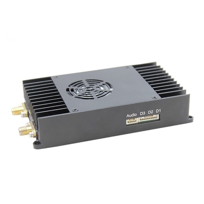 ইউএভি ডেটা লিংক 142g ওজন 800MHz/1.4GHz/2.4 GHz ফ্রিকোয়েন্সি আরজে45 দক্ষতা ভিডিও ইন্টারফেস সহ