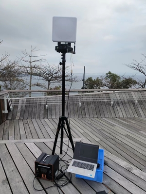 800MHz/1.4GHz/2.4GHz ফ্রিকোয়েন্সি ডেটা লিঙ্ক 360° অনুভূমিক ঘূর্ণন সহ 30KM ব্যাপ্তি