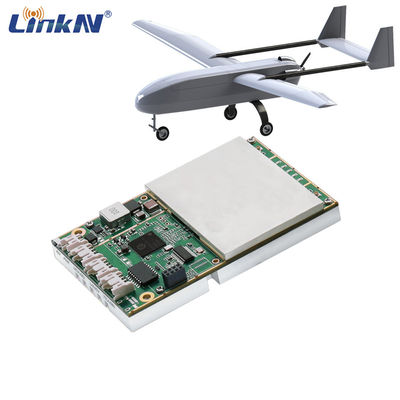LKAV6306 15km সামরিক আইপি মডিউল 4W পাওয়ার 350MHz-4GHz ইউএভি ভিডিও ডেটা লিঙ্ক