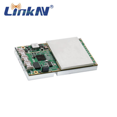 সামরিক পুলিশ 4W মিমো AES256 350MHz-4GHz অনুকূলিতকরণের জন্য আইপি MESH রেডিও মডিউল
