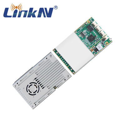 সামরিক পুলিশ 4W মিমো AES256 350MHz-4GHz অনুকূলিতকরণের জন্য আইপি MESH রেডিও মডিউল