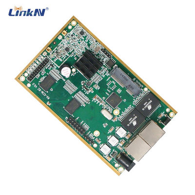 পুলিশ মিলিটারি MESH রেডিও ই এম মডিউল 2.4GHz 1W MIMO AES256 এনক্রিপশন -40 ℃ ~ +65