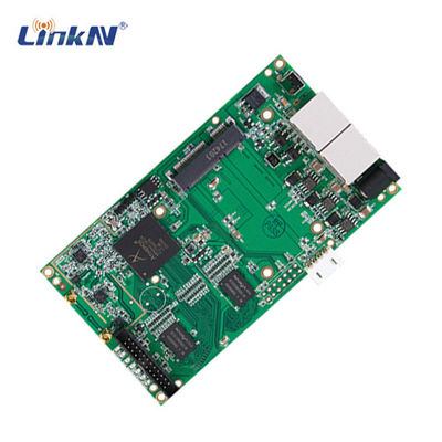অর্থনীতি কৌশলগত আইপি মেশ রেডিও ই এম মডিউল 5GHz 1W MIMO ডুয়াল অ্যান্টেনা AES এনক্রিপশন মিনি সাইজ