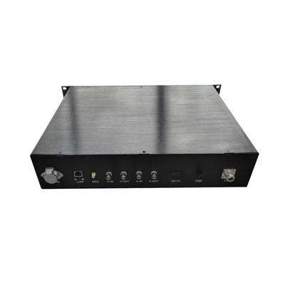 20-30km High Power COFDM HDMI/SDI/CVBS ভিডিও ট্রান্সমিটার কমিউনিকেশন রেডিও